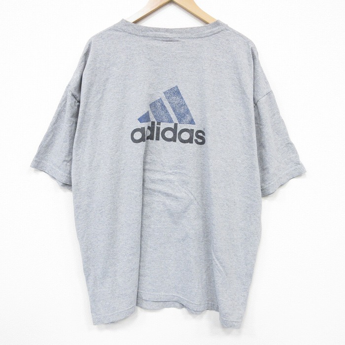 古着通販 XL☆古着 アディダス adidas 半袖 ビンテージ Tシャツ メンズ