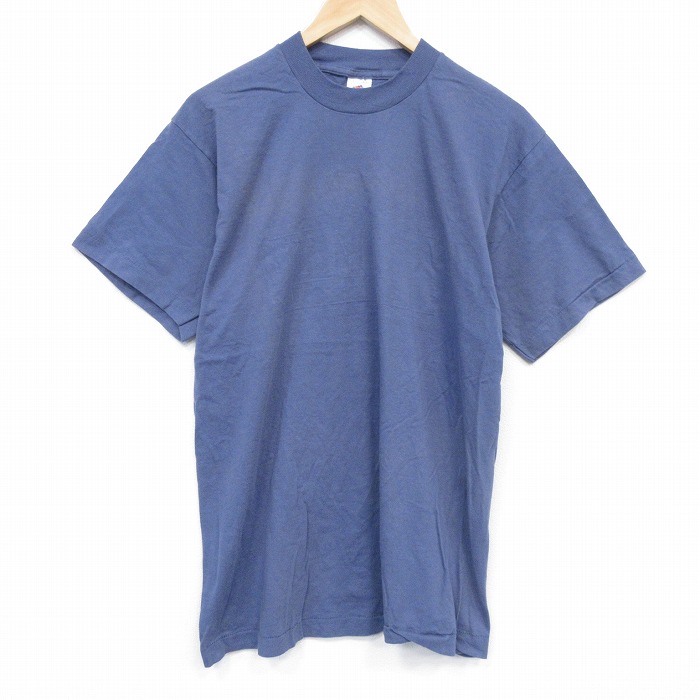 フルーツオブザルーム 90s 半袖Tシャツ ネイビー L | 古着