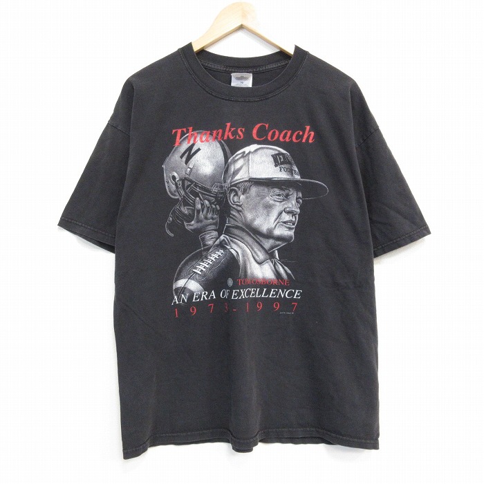 90s 半袖Tシャツ トムオズボーン ブラック XL | 古着