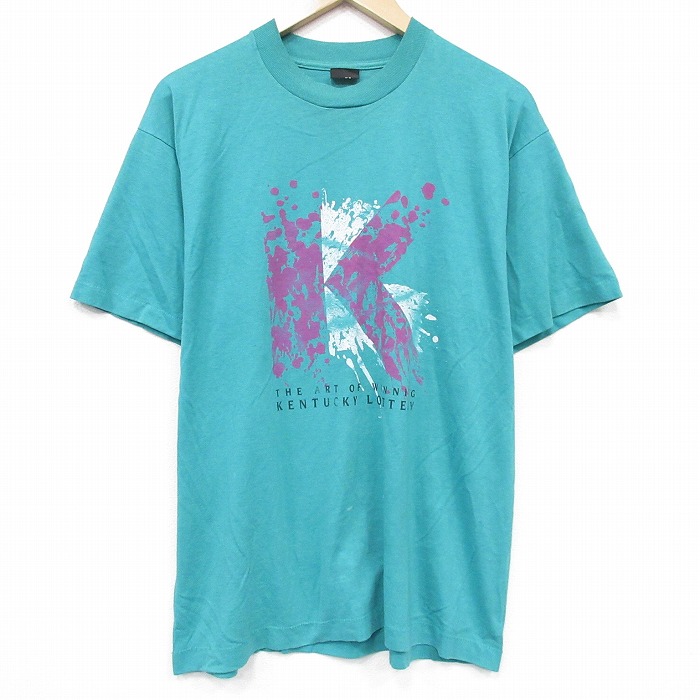 【20%OFF】スクリーンスターズ 80s 半袖Tシャツ K グリーン メンズXL相当 | 古着