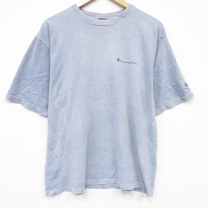 【20%OFF】00s 半袖Tシャツ ワンポイントロゴ グレー メンズL相当 | 古着