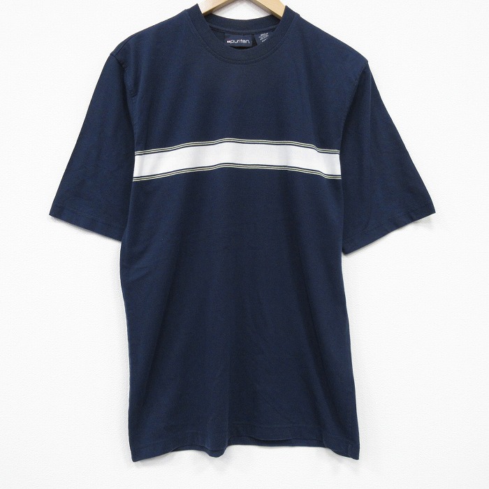 ピューリタン 00s 半袖Tシャツ ネイビー M | 古着