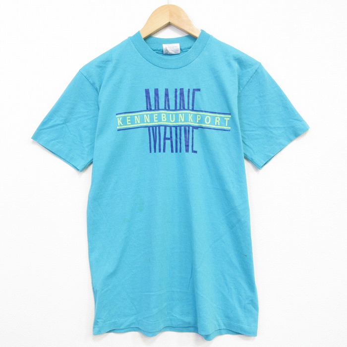 ヘインズ 80s 半袖Tシャツ ライトブルー M | 古着