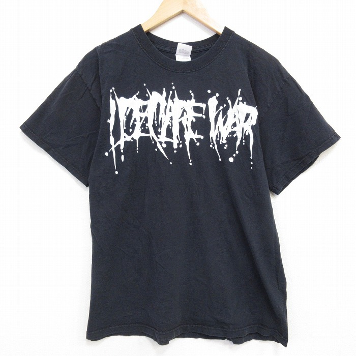 フルーツオブザルーム 00s 半袖Tシャツ アイディクレアウォー ブラック L | 古着