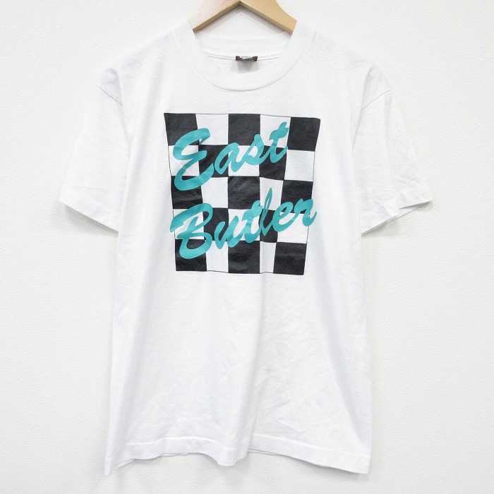 80s 半袖Tシャツ East ホワイト メンズM相当 | 古着