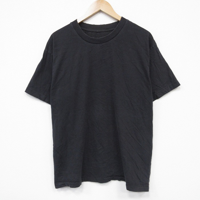 90s 半袖Tシャツ ブラック XL | 古着