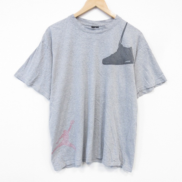 00s 半袖Tシャツ マイケルジョーダン グレー メンズXL相当 | 古着