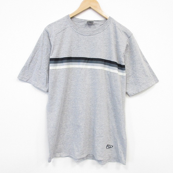 00s 半袖Tシャツ 霜降り グレー メンズXL相当 | 古着