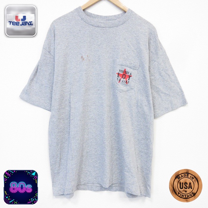 80s 半袖Tシャツ マルボロ グレー メンズXL相当 | 古着