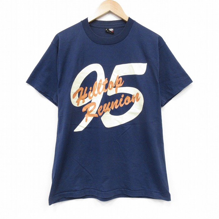 フルーツオブザルーム 90s 半袖Tシャツ ネイビー メンズL相当 | 古着