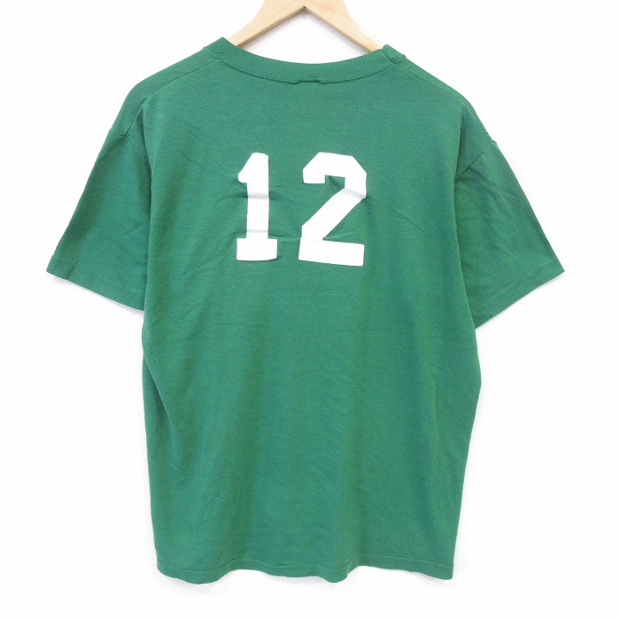 80s 半袖Tシャツ グリーン メンズXL相当 | 古着