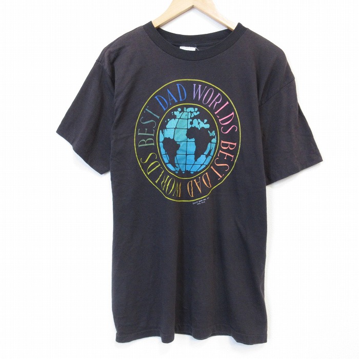 90s 半袖Tシャツ DAD ブラック メンズL相当 | 古着