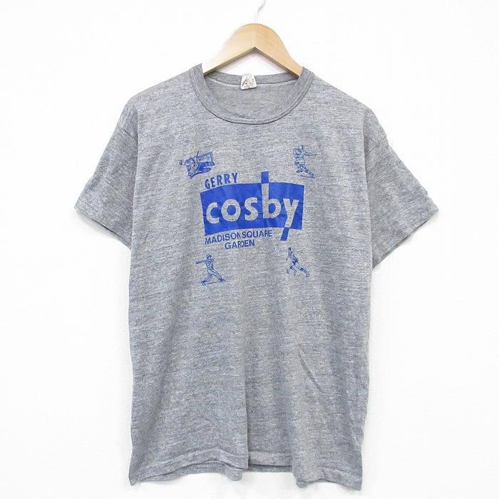 ラッセル 70s 半袖Tシャツ cosby グレー メンズL相当 | 古着