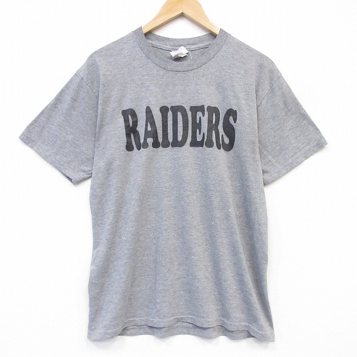 【20%OFF】00s 半袖Tシャツ レイダース 霜降りグレー メンズM相当 | 古着