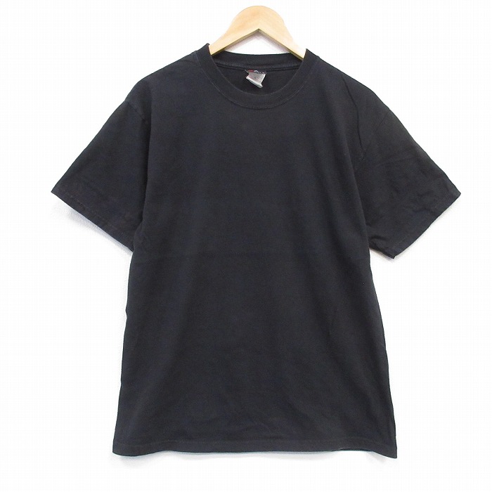 ヘインズ 00s 半袖Tシャツ ブラック メンズL相当 | 古着