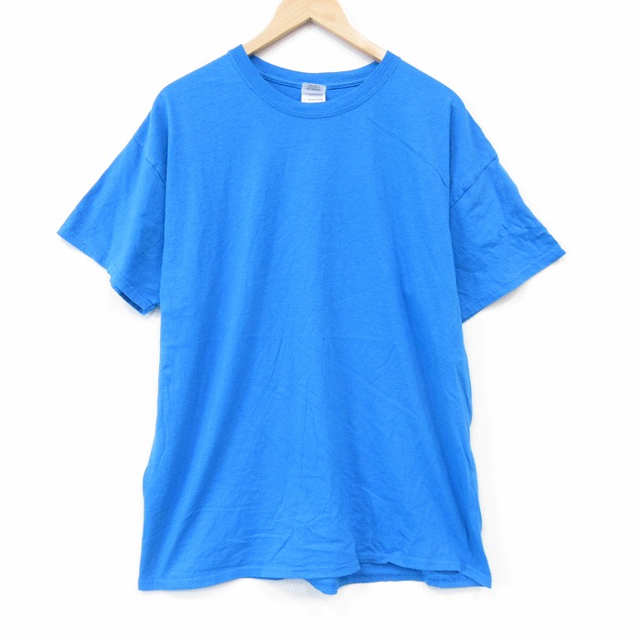 【20%OFF】00s 半袖Tシャツ ライトブルー メンズXL相当 | 古着