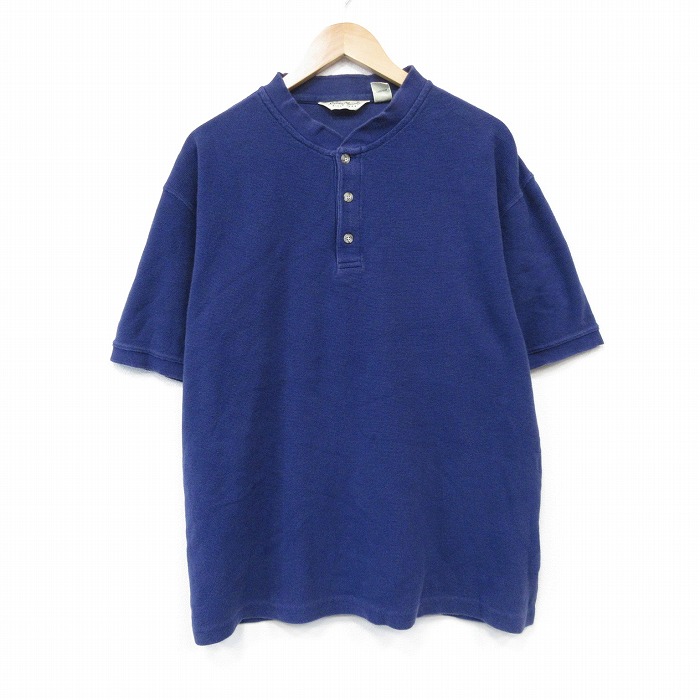 エディーバウアー 00s 半袖Tシャツ ネイビー メンズXL相当 | 古着