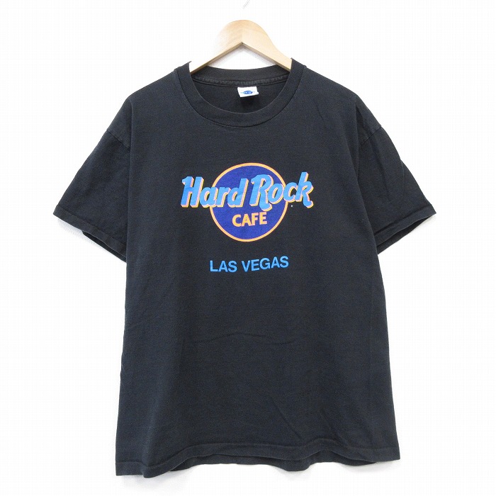 ハードロックカフェ 90s 半袖Tシャツ ブラック メンズXL相当 | 古着