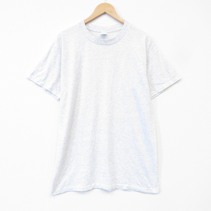 80s 半袖Tシャツ 霜降り グレー メンズL相当 | 古着