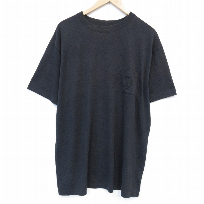 90s 半袖Tシャツ ブラック メンズXL相当 | 古着