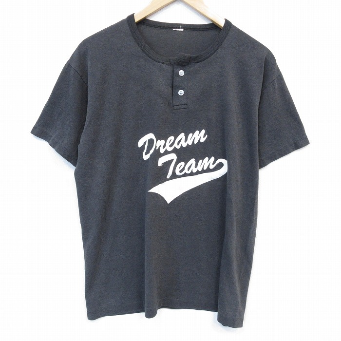 90s 半袖Tシャツ ドリームチーム ブラック メンズL相当 | 古着