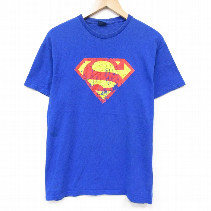 【20%OFF】00s 半袖Tシャツ スパイダーマン映画プリント ブルー メンズL相当 | 古着