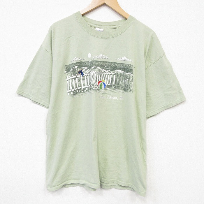 【20%OFF】00s 半袖Tシャツ Pine カーキ メンズXL相当 | 古着
