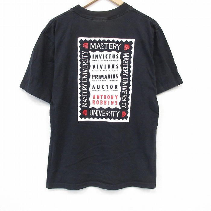 All Sport 90s 半袖Tシャツ MASTERY ブラック メンズXL相当 | 古着