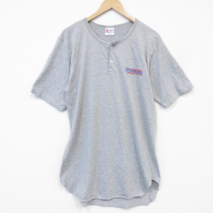 【20%OFF】半袖Tシャツ 郵便局 グレー メンズL相当 | 古着