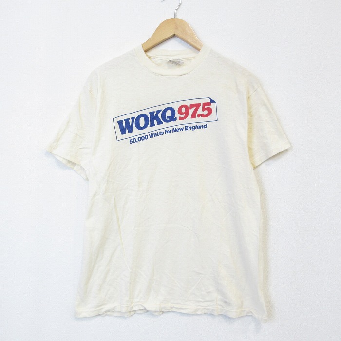 【20%OFF】ヘインズ 80s 半袖Tシャツ WOKQ イエロー メンズM相当 | 古着