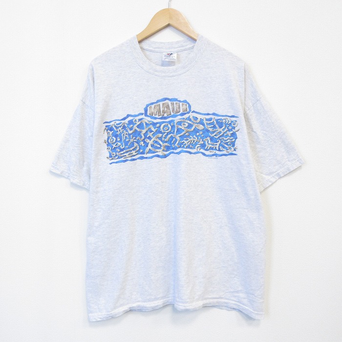 【20%OFF】00s 半袖Tシャツ マウイ グレー メンズXL相当 | 古着