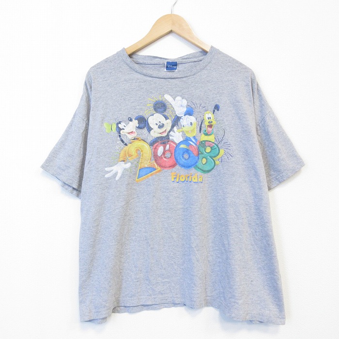 【20%OFF】00s 半袖Tシャツ ディズニー グレー メンズXL相当 | 古着