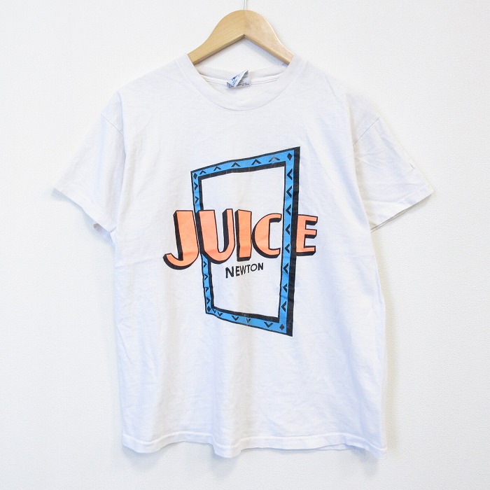 90s 半袖Tシャツ JUICE ホワイト メンズM相当 | 古着