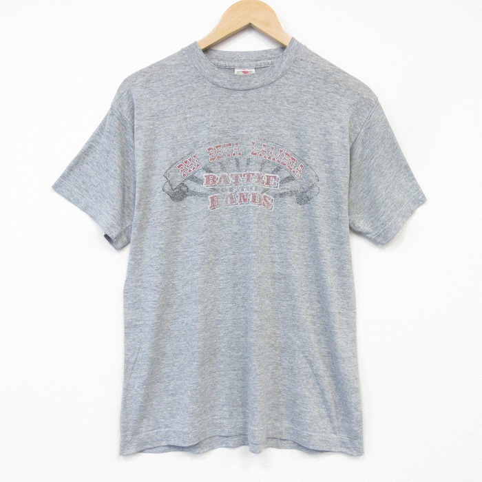 フルーツオブザルーム 90s 半袖Tシャツ BATTLE グレー メンズM相当 | 古着