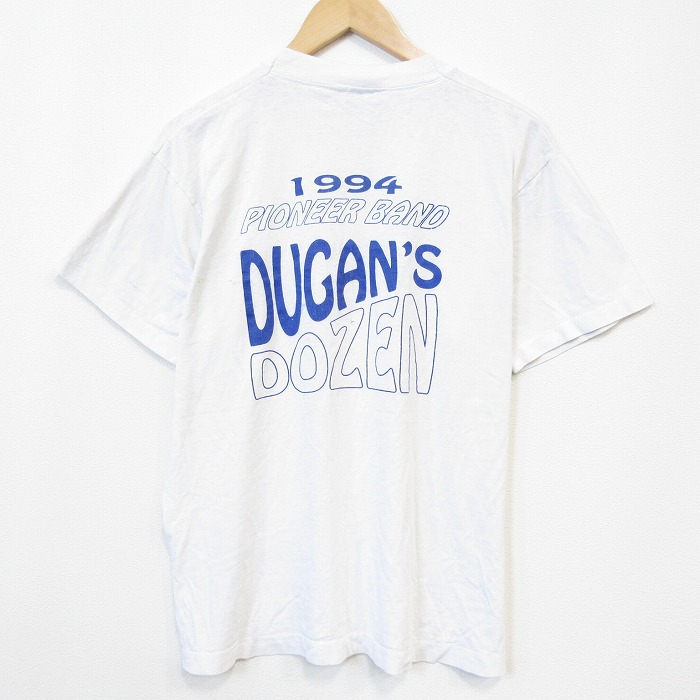 フルーツオブザルーム 90s 半袖Tシャツ DOZEN ホワイト メンズL相当 | 古着