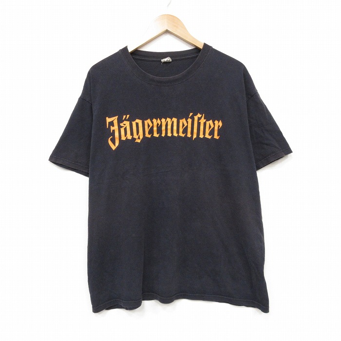 00s 半袖Tシャツ イエガーマスター ブラック メンズXL相当 | 古着