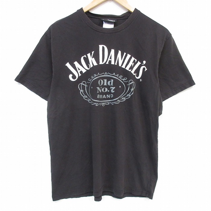 ジャックダニエル 00s 半袖Tシャツ ブラック メンズL相当 | 古着
