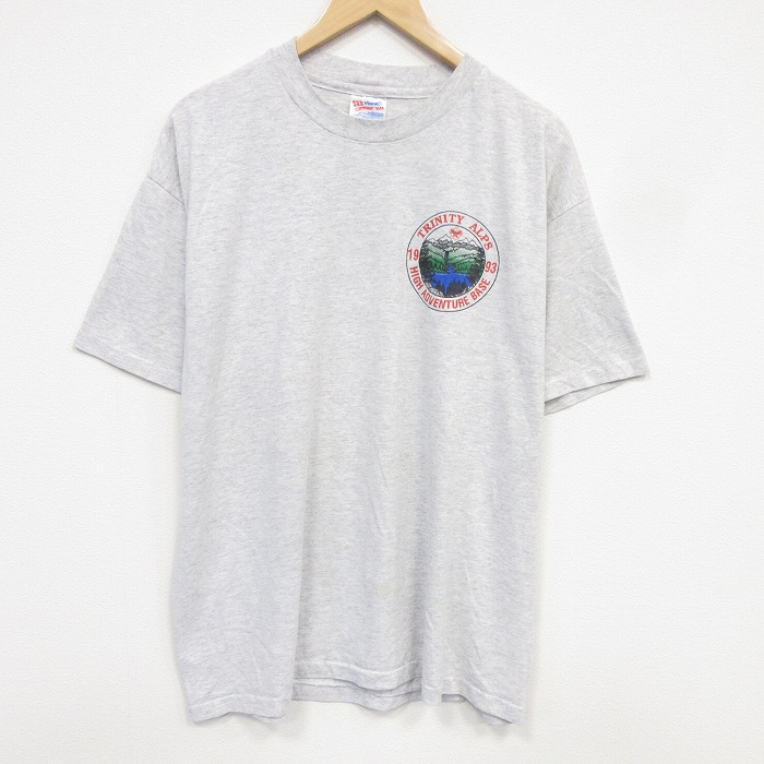 ヘインズ 90s 半袖Tシャツ ボーイスカウト グレー メンズXL相当 | 古着
