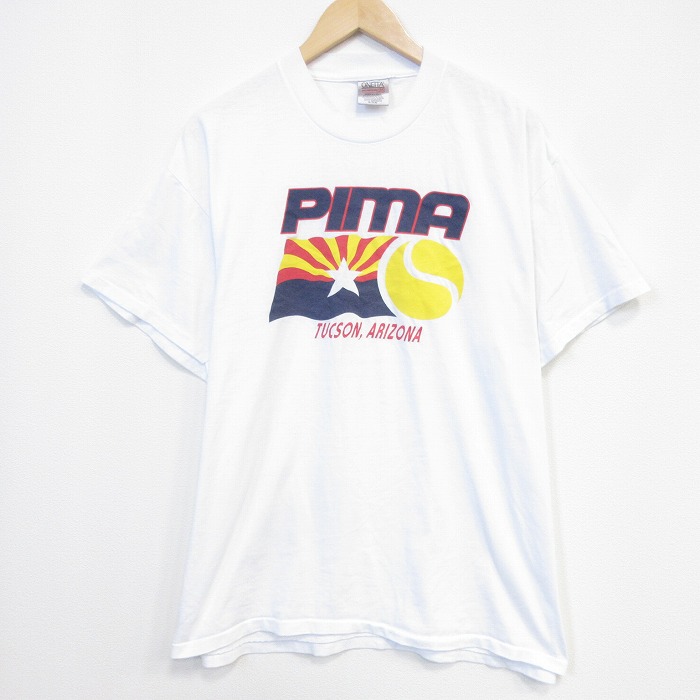オニータ 90s 半袖Tシャツ PIMA ホワイト メンズXL相当 | 古着