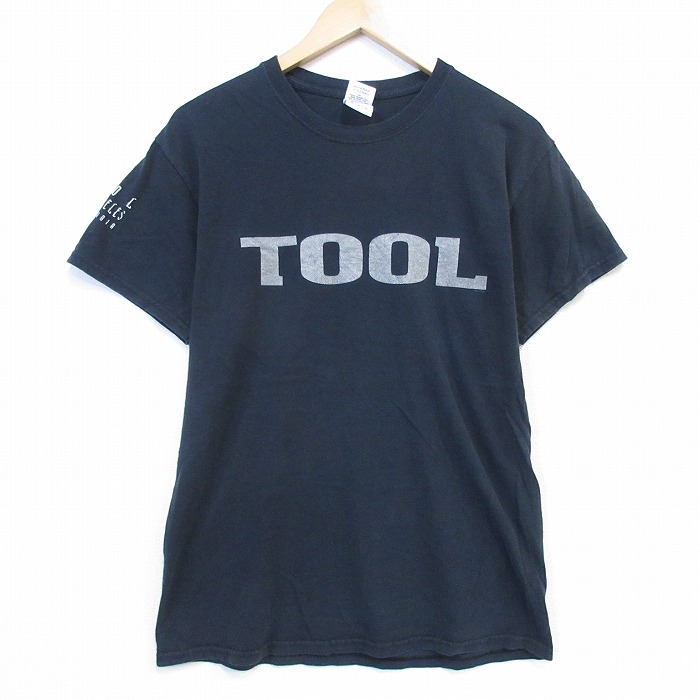 半袖ロックバンドTシャツ トゥール ブラック メンズL相当 | 古着