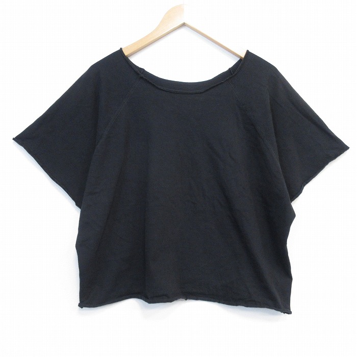 90s 半袖ラグランTシャツ ブラック メンズXL相当 | 古着