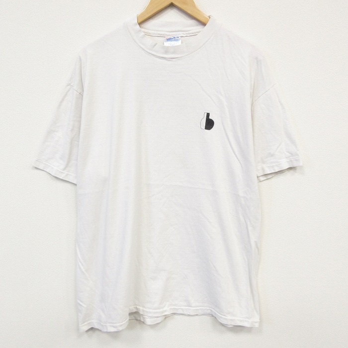 古着通販 XL☆古着 ヘインズ 半袖 ビンテージ Tシャツ メンズ 90年代