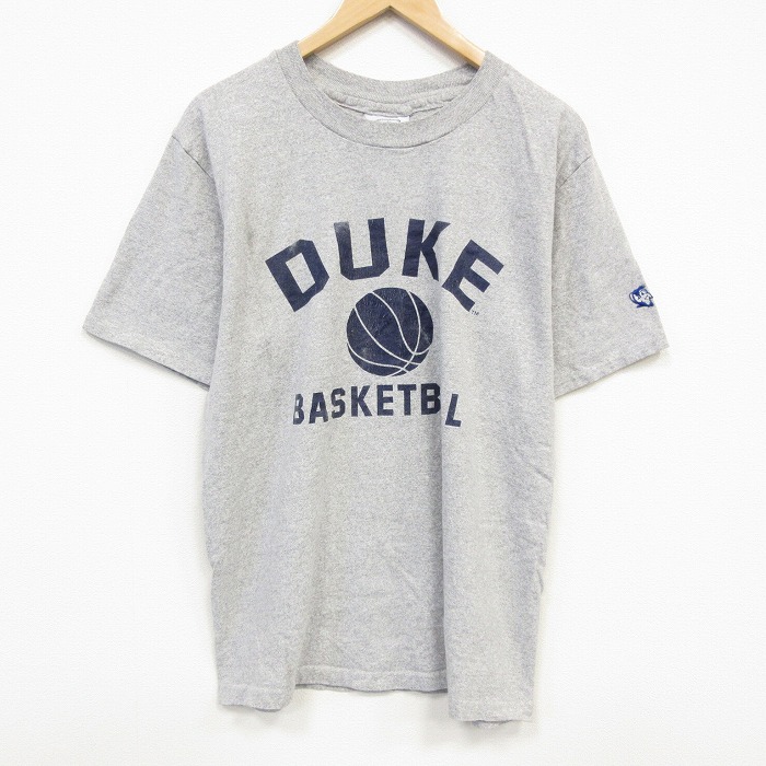 90s 半袖Tシャツ DUKE 霜降りグレー メンズXL相当 | 古着
