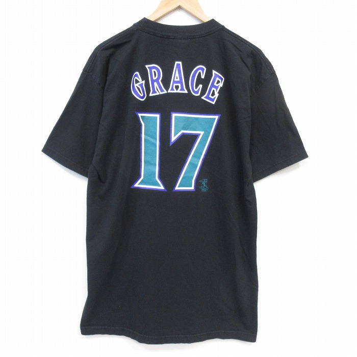 マジェスティック 00s 半袖Tシャツ アリゾナダイヤモンドバックス ブラック メンズXL相当 | 古着