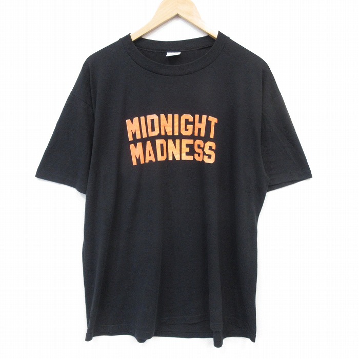 ジャージーズ 80s 半袖Tシャツ ミッドナイト ブラック メンズXL相当 | 古着