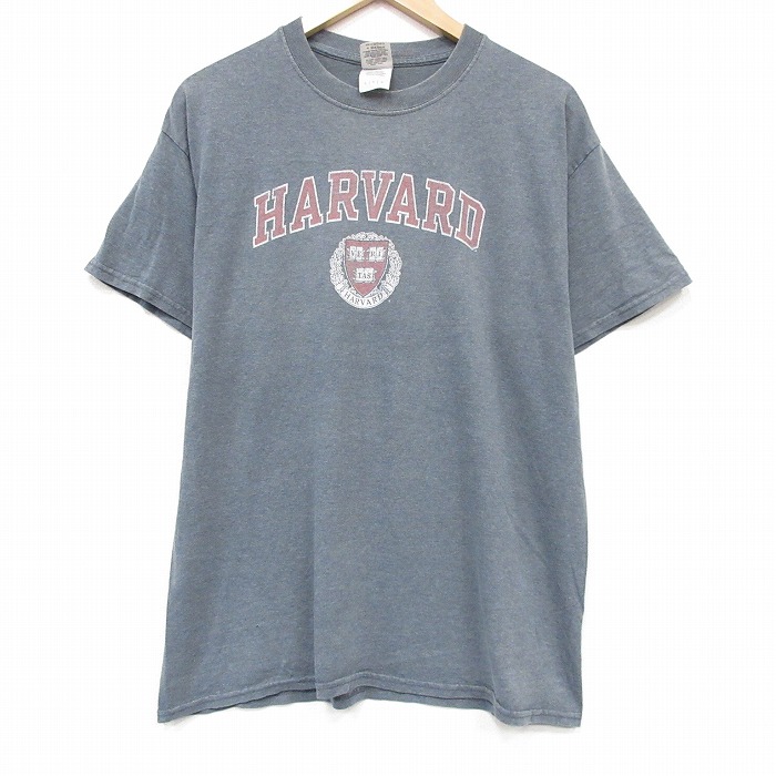 半袖Tシャツ ハーバード グレー メンズL相当 | 古着