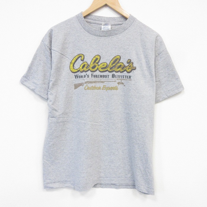 00s 半袖Tシャツ カベラス グレー メンズL相当 | 古着