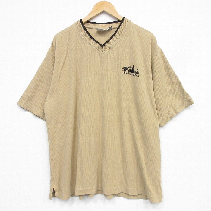 ディズニー 00s 半袖Tシャツ ベージュ メンズXL相当 | 古着