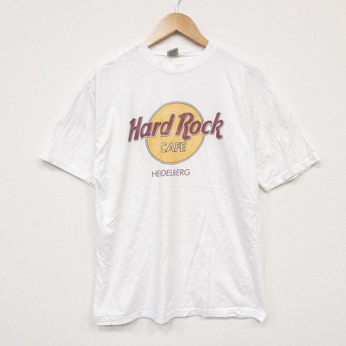 00s 半袖Tシャツ ハードロックカフェ ホワイト メンズM相当 | 古着