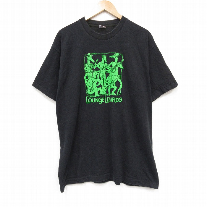 フルーツオブザルーム 90s 半袖Tシャツ ラウンジ ブラック メンズXL相当 | 古着